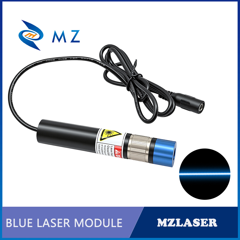 Industrial Blue Laser - Regulowana soczewka Powella z regulacją ostrości