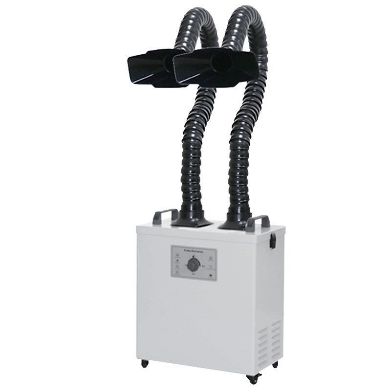 Industrial Laser Solder Iron - Przemysłowy oczyszczacz dymu, mała biurkowa maszyna