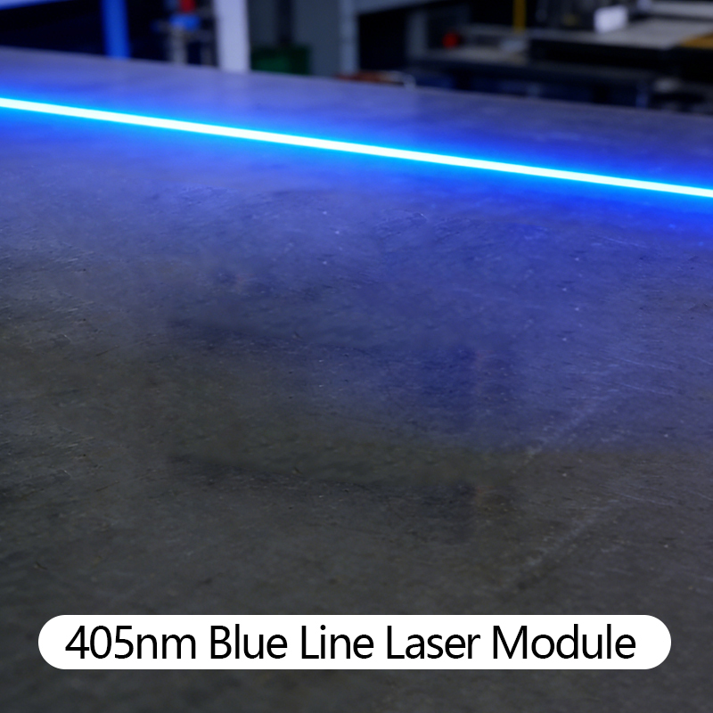 Industrial Blue Laser - Moduł diody laserowej D12X45mm z regulacją
