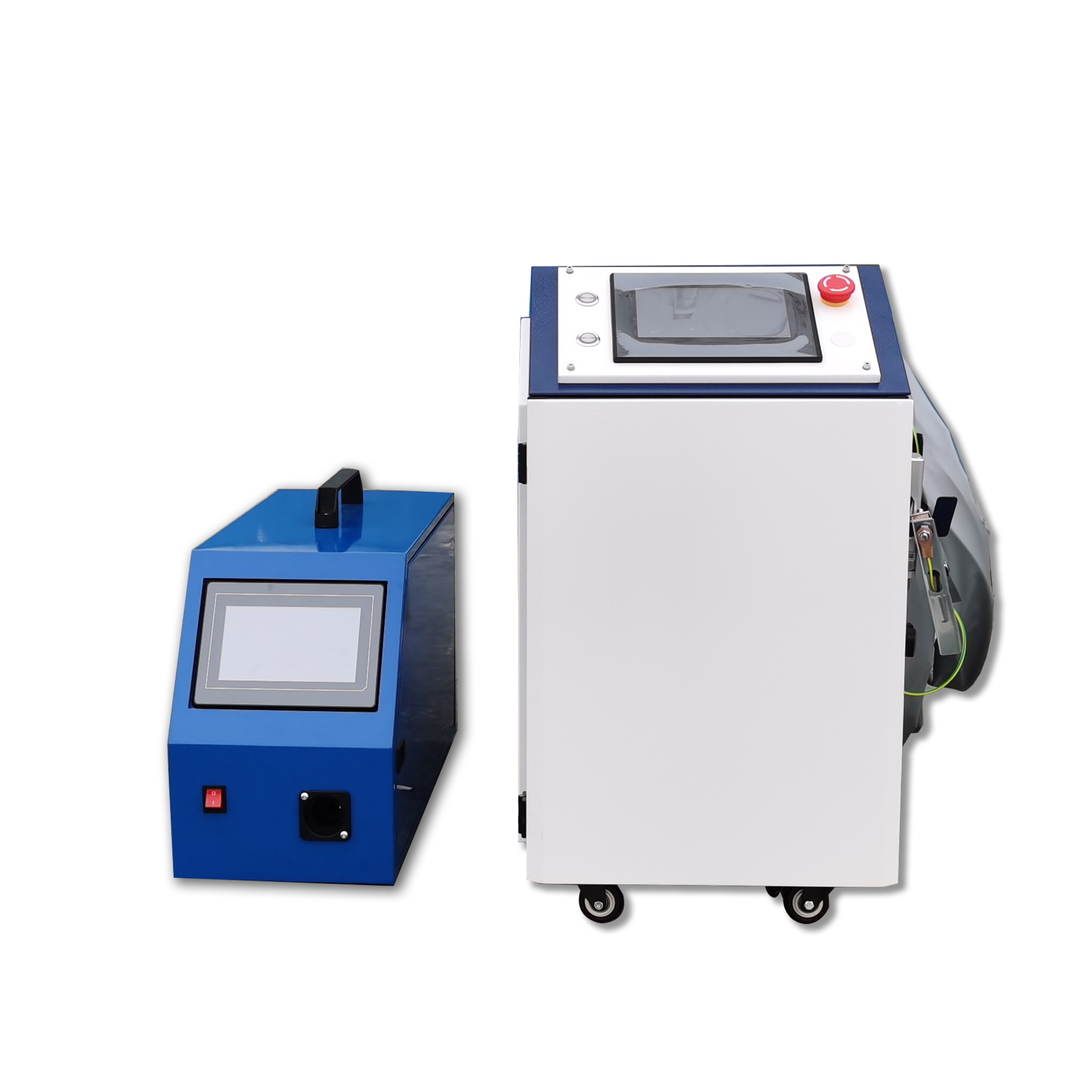 Industrial Laser Rust Removal Machine - Ręczna spawarka laserowa RAYCUS, przemysłowa, mała