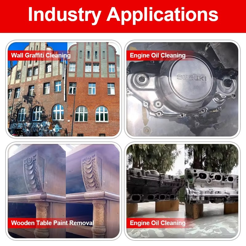 Industrial Laser Cleaning - Przemysłowa laserowa maszyna czyszcząca o mocy