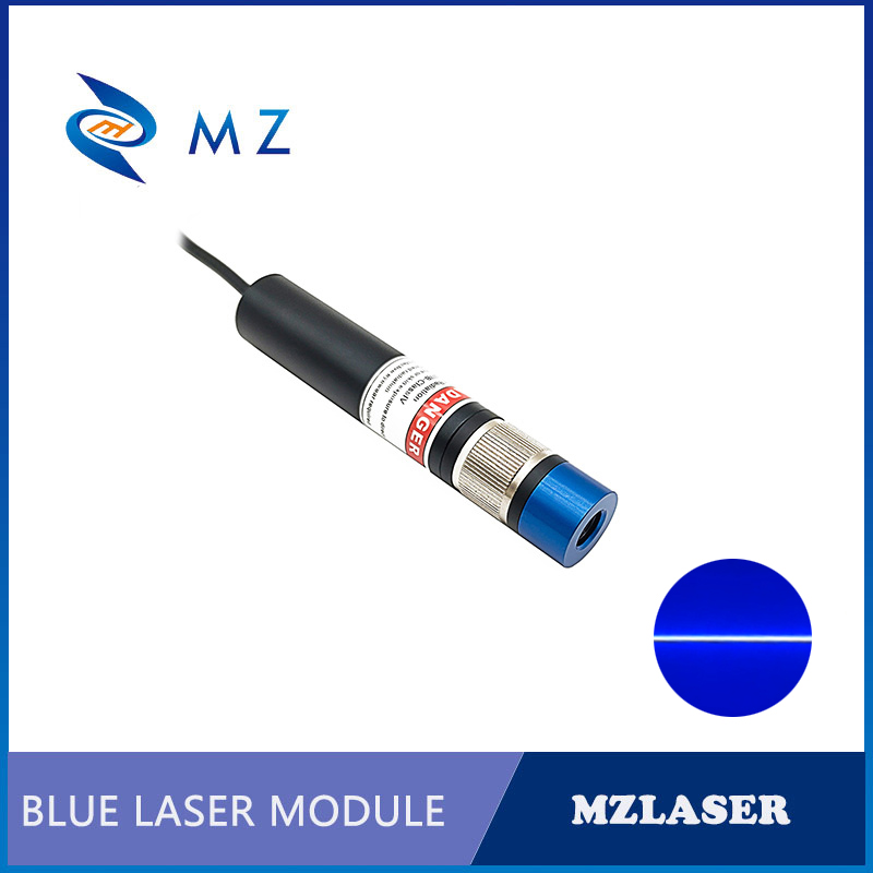 Industrial Blue Laser - Moduł diody laserowej Powell Lens Blue
