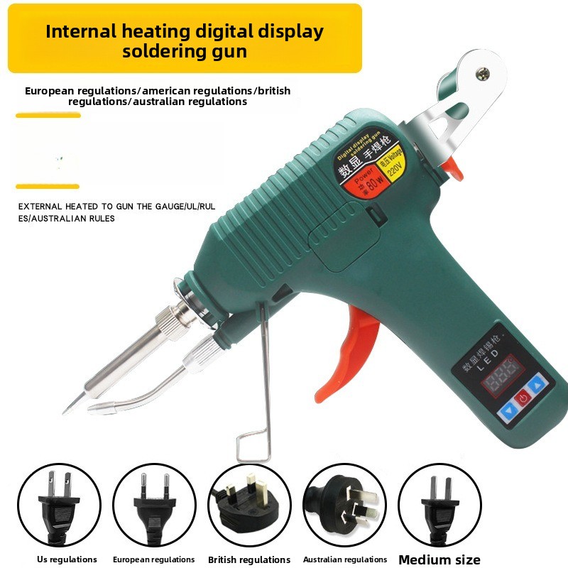 Industrial Laser Welding Tool - Pistolet lutowniczy z wewnętrznym ogrzewaniem, cyfrowym