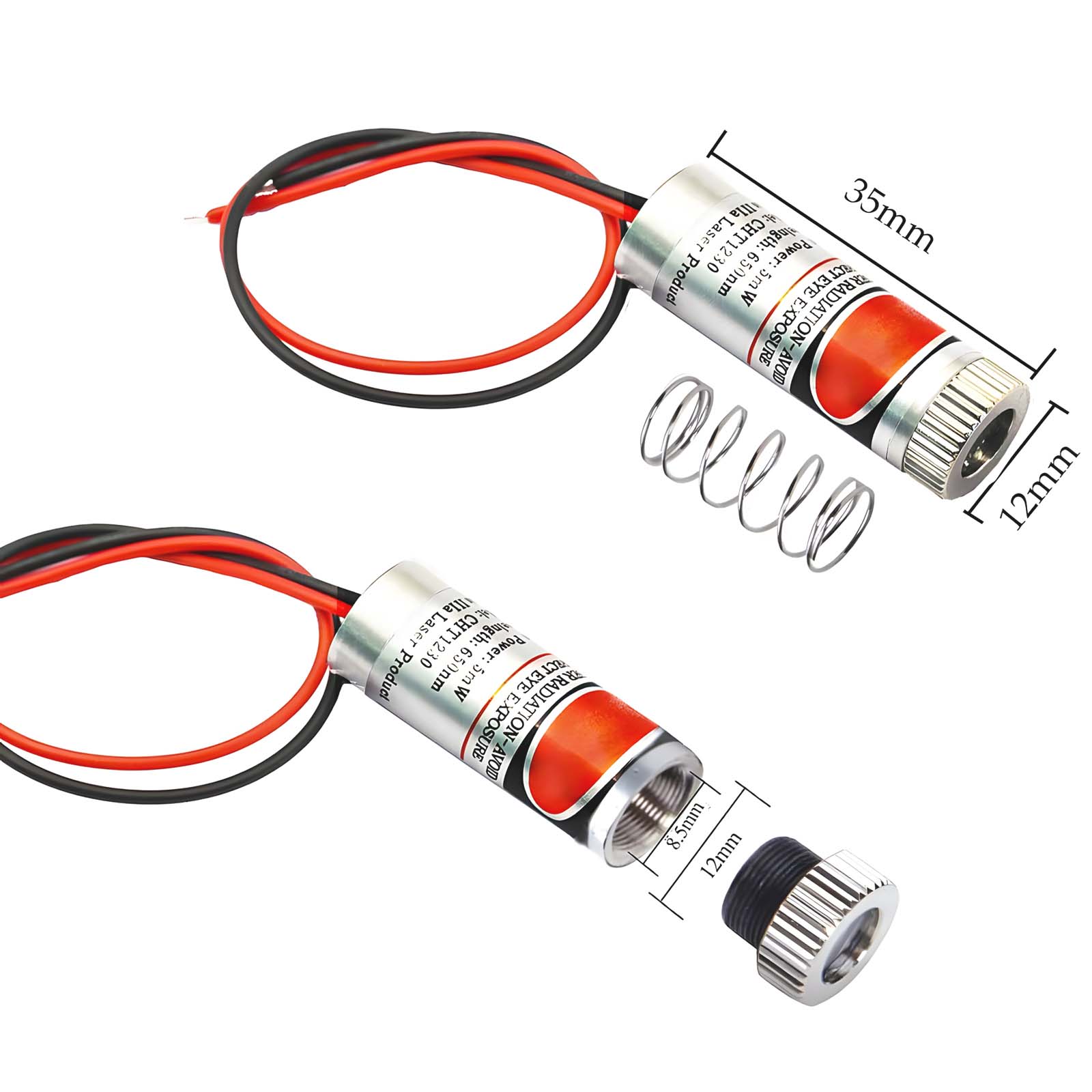 650nm 12mm Punkt laserowy / li – Industrial Laser Line recenzja i cena