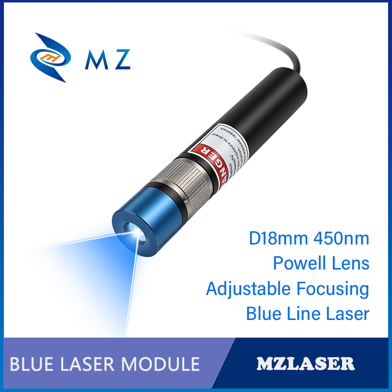 Regulowana soczewka Powella z  – Industrial Blue Laser recenzja i cena