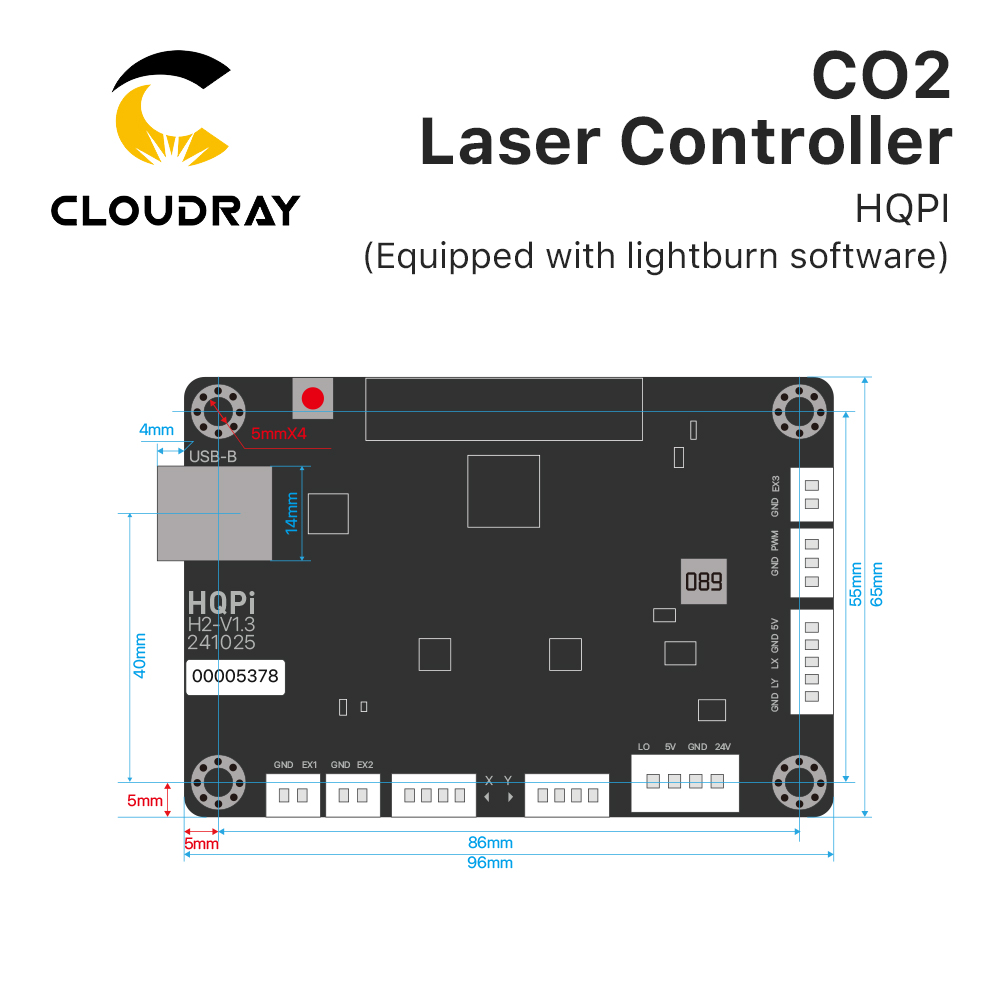 Kontroler lasera CO2 Cloudray  – Industrial Laser Blasting recenzja i cena