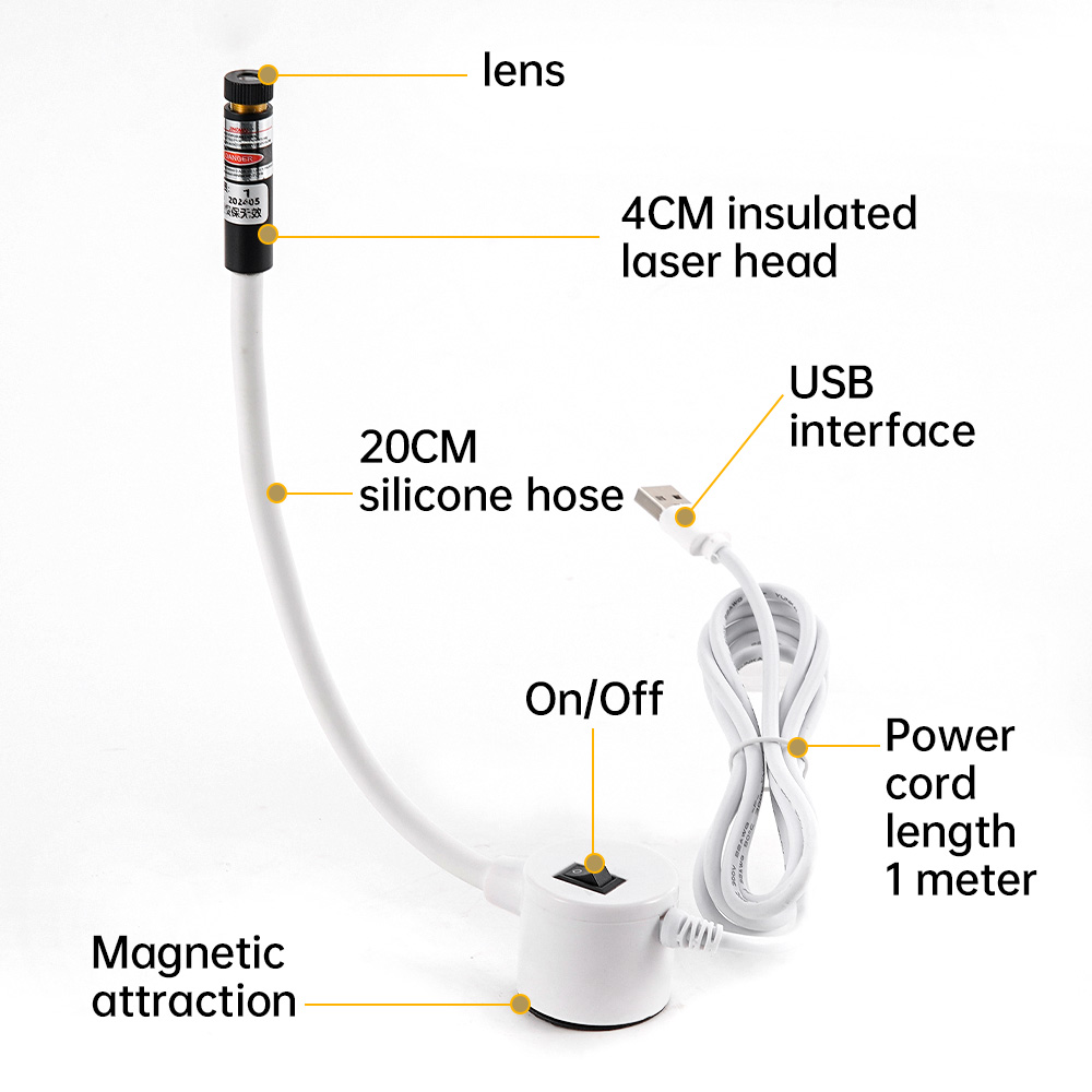 Zasilany przez USB czerwony la – Industrial Laser Beam recenzja i cena