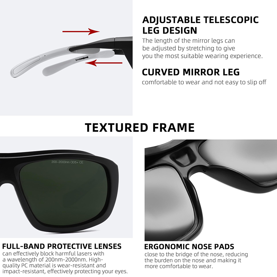 Okulary ochronne do laserów IP – Laser Safety Goggles recenzja i cena