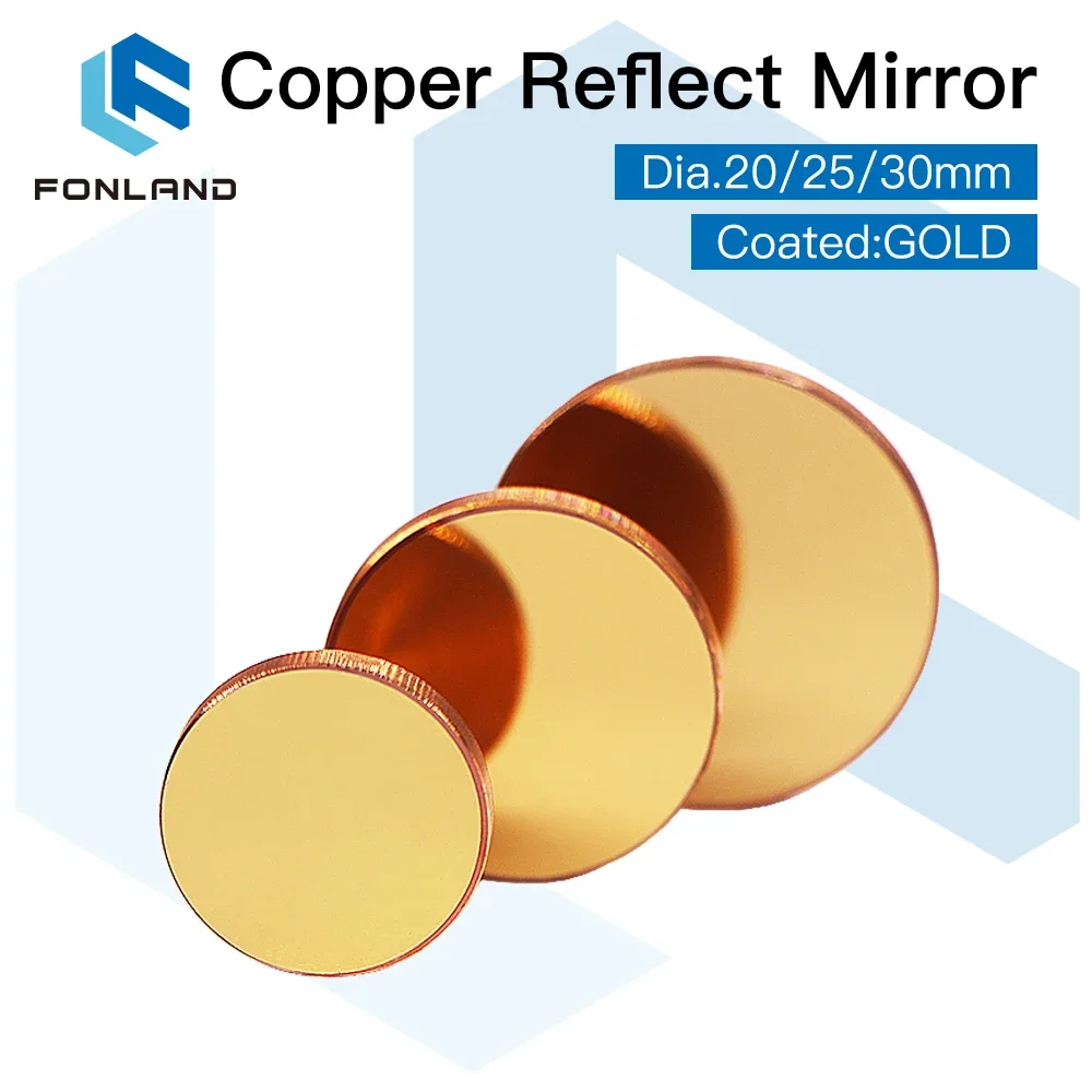 3 sztuki miedzianych lusterek  – Co2 Laser Mirror recenzja i cena