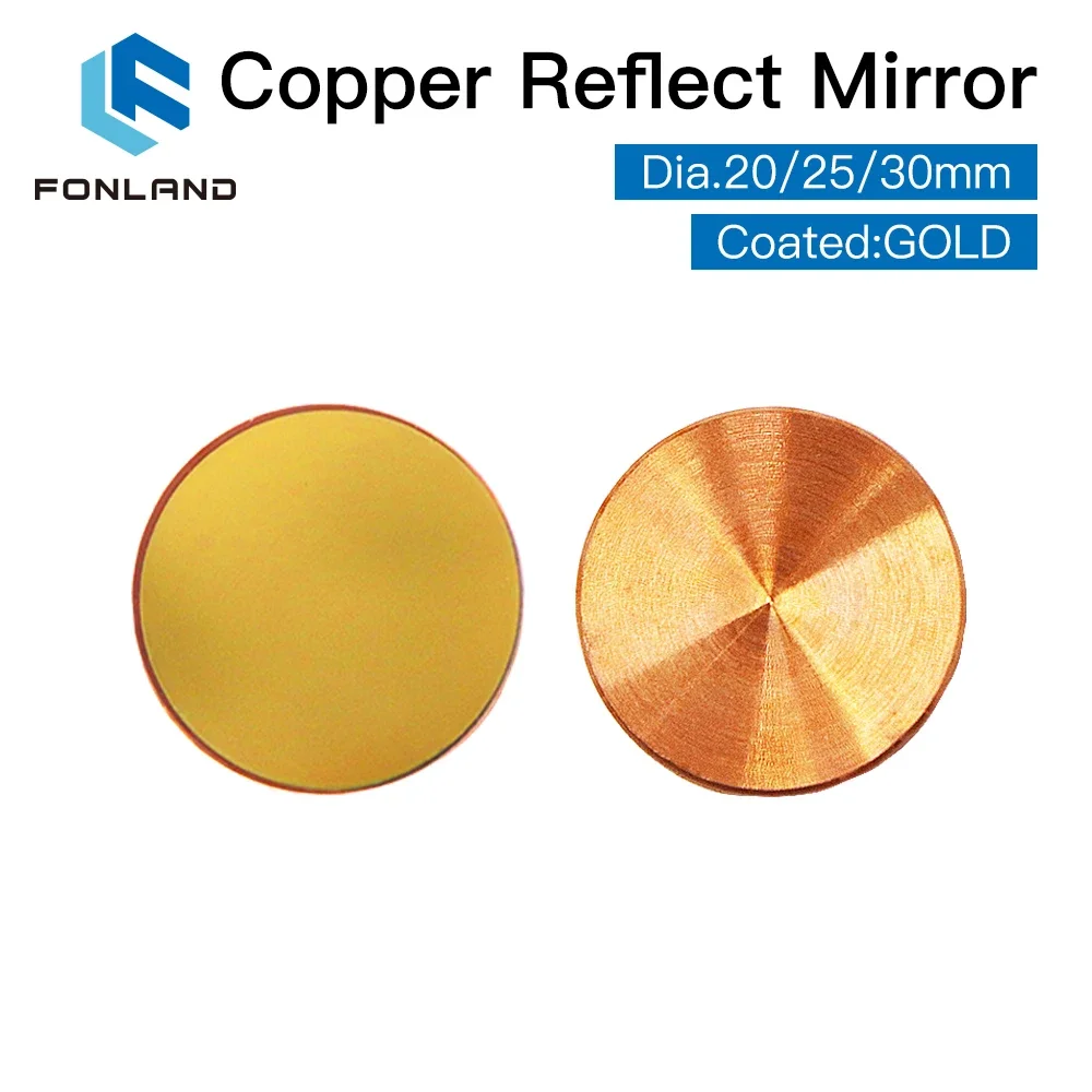 3 sztuki miedzianych lusterek  – Co2 Laser Mirror recenzja i cena